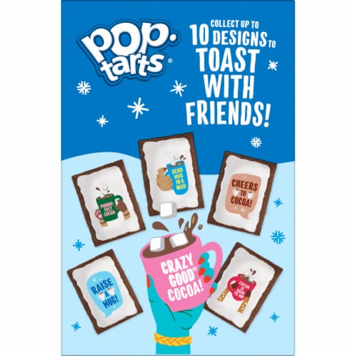 Kellogg's Pop-Tarts Frosted Marshmallow Hot Cocoa Toaster Pastries Perspective: bottom
