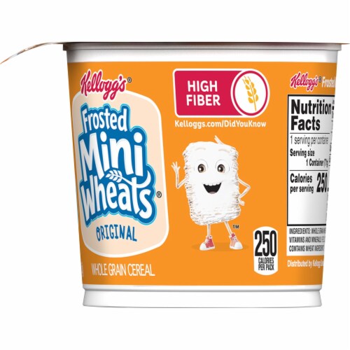 Kellogg's Frosted Mini-Wheats Original Cold Breakfast Cereal Perspective: bottom