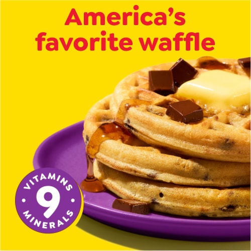 Kellogg's® Eggo® Chocolatey Chip Family Pack Frozen Waffles Perspective: bottom