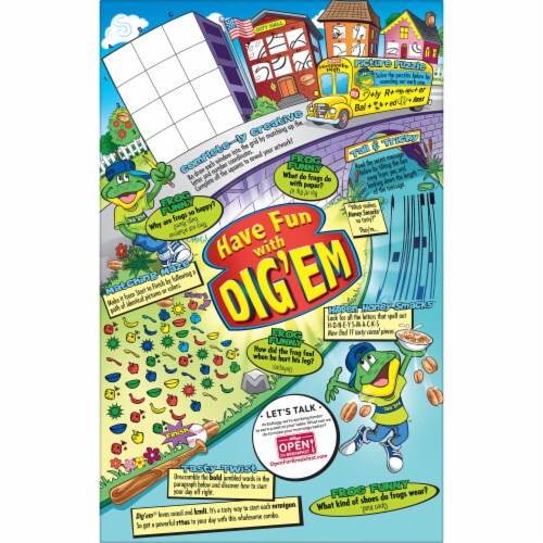 Kellogg's® Honey Smacks Large Size Cereal Perspective: bottom