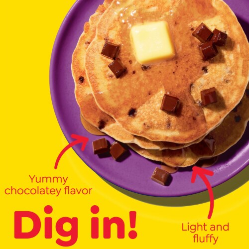 Kellogg's® Eggo® Chocolatey Chip Frozen Pancakes Perspective: bottom