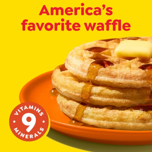 Kellogg's® Eggo® Homestyle Family Pack Frozen Waffles Perspective: bottom