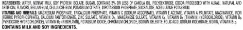 Kellogg's Special K Protein Shakes Milk Chocolate Perspective: bottom