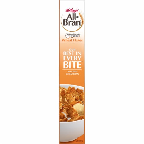 Kellogg's® All-Bran Complete Wheat Flakes Cereal Perspective: bottom