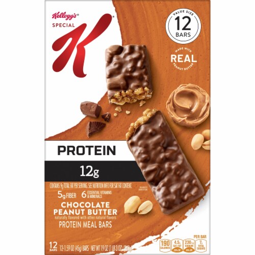 Special K® Bar Chocolate Peanut Butter Value Size Protein Meal Bars Perspective: bottom