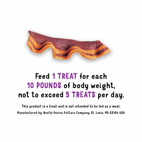 Purina Beggin' Strips Dog Treats with Bacon & Cheese Flavors Perspective: bottom