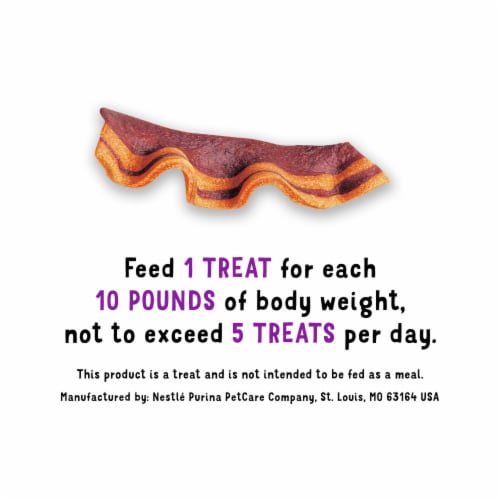 Purina Beggin' Strips Dog Treats with Bacon & Cheese Flavors Perspective: bottom