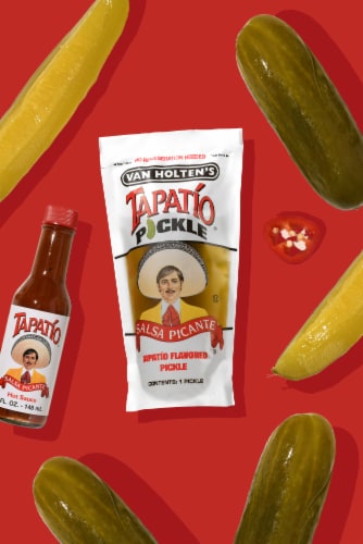 Van Holten's Tapatio Salsa Picante Flavored Pickle 1 ea Perspective: bottom