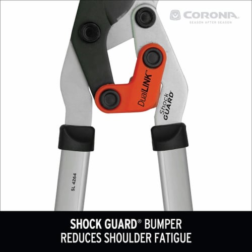 Corona DualLink 25 In. Steel ComfortGel Bypass Lopper SL4264 Perspective: bottom