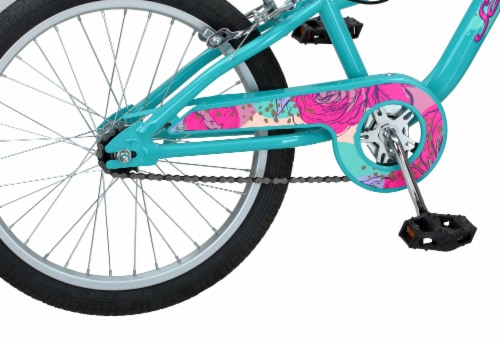 Schwinn® 20" Kids' Single Speed Bike - Teal Perspective: bottom