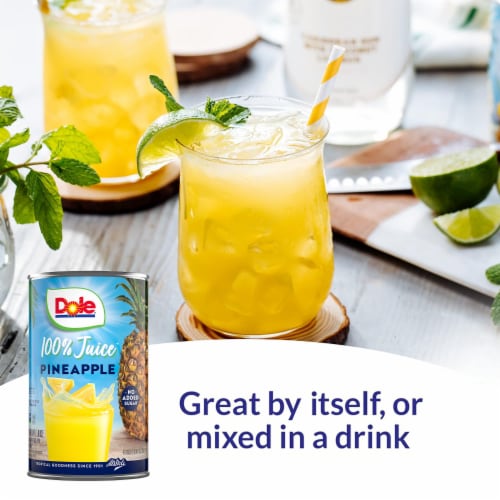 Dole® Pineapple 100% Juice Perspective: bottom