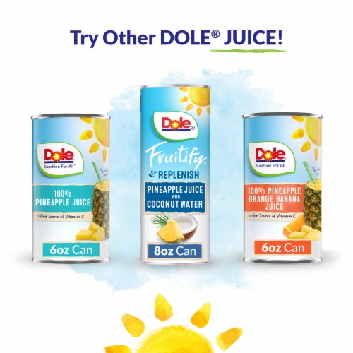 DOLE® Fruitify® Glow Pineapple and Mango Juice with Turmeric Perspective: bottom