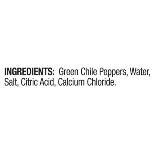 Ortega Mild Diced Fire Roasted Green Chiles Perspective: bottom