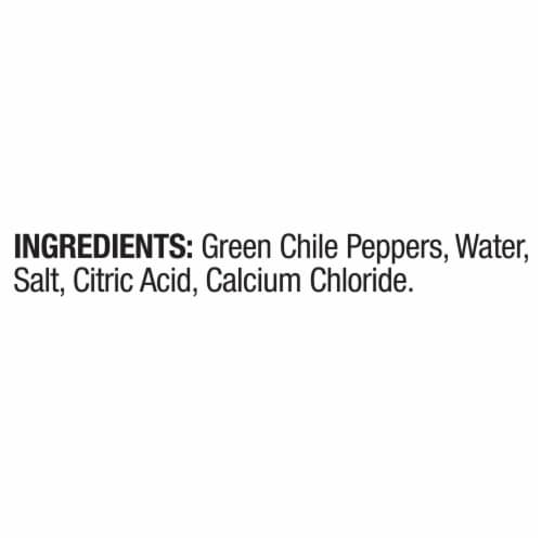 Ortega Fire Roasted Mild Diced Green Chiles Perspective: bottom