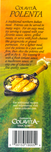 Colavita Instant Polenta Cornmeal Perspective: bottom
