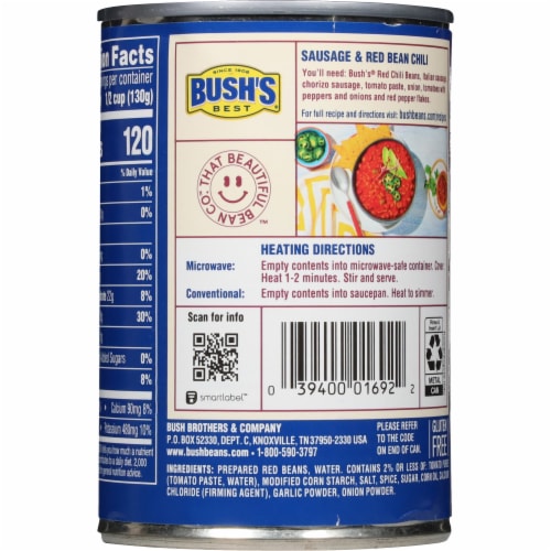 Bush's™ Best Mild Chili Sauce Red Beans Perspective: bottom