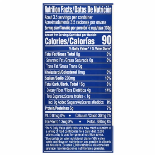 Bush's Reduced Sodium Pinto Beans 16 oz Perspective: bottom