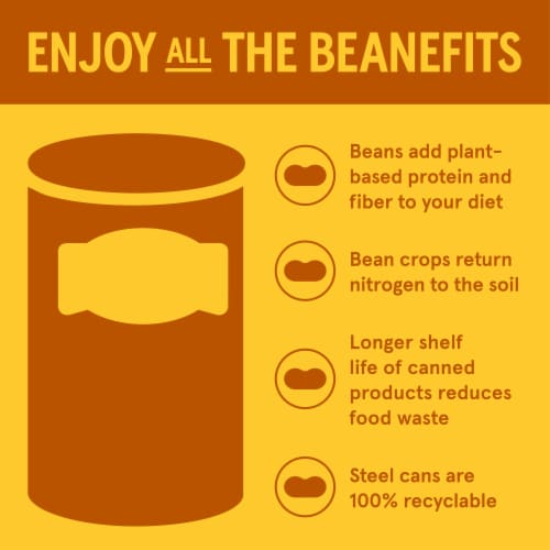 Bush's Best® Reduced Sodium Black Beans Perspective: bottom