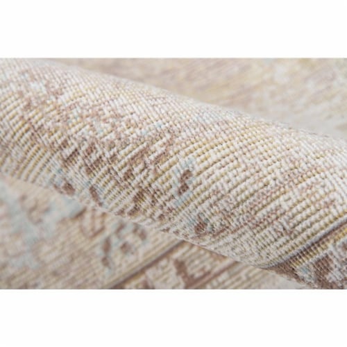 Momeni ISABEISA-1IVY2030 Isabella Machine Made 100 Percent Polyester Rectangle Rug, Ivory - 2 Perspective: bottom