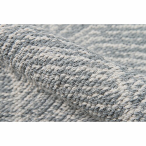 Erin Gates Easton EAS-2 Grey Congress 2' X 3' Rug Perspective: bottom