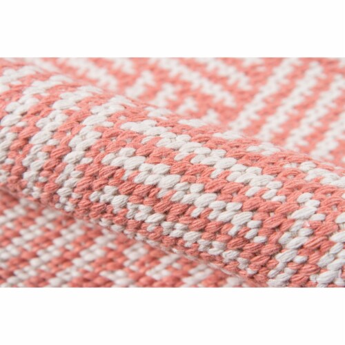 Madcap Cottage BAILEBAI-2PNK7696 7 ft. 6 in. x 9 ft. 6 in. Baile-2 Hand Woven Rectangle Rug - Perspective: bottom
