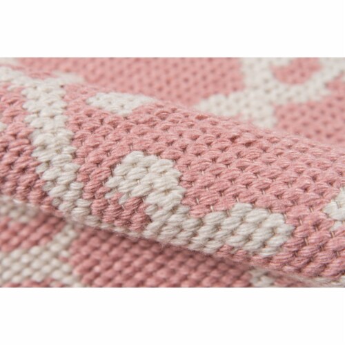 Madcap Cottage Palm Beach PAM-2 Pink Via Mizner 2' X 3' Rug Perspective: bottom