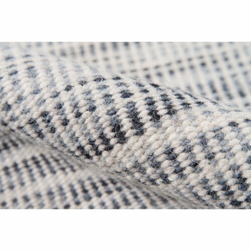 Madcap Cottage SOUK0SOU-1BLU5080 5 x 8 ft. Souk-1 Hand Woven Rectangle Area Rug - Blue Perspective: bottom