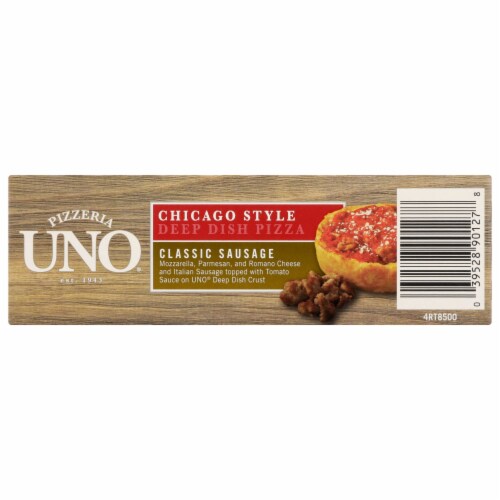 Uno® Six Inch Deep Dish Chicago Style Sausage Pizza Perspective: bottom