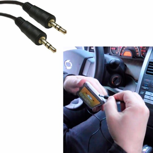 3.5mm 1/8-Inch Male Mini Plug Stereo Audio Cable (12ft)