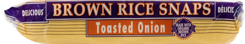 Edward & Sons® Organic Toasted Onion Brown Rice Snaps Perspective: bottom