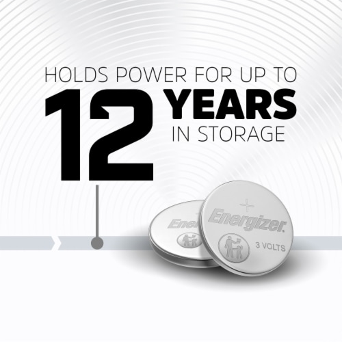 Energizer 2032 Batteries 6 Pack, 3V Lithium Coin Batteries Perspective: bottom