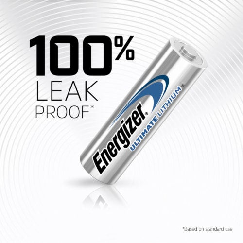 Energizer Ultimate Lithium AA Batteries - 8 Pack Perspective: bottom