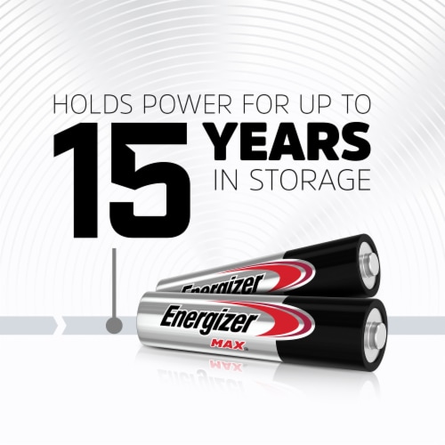 Energizer MAX AAA Batteries , Triple A Alkaline Batteries Perspective: bottom