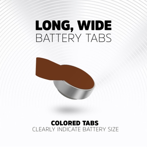 Energizer Hearing Aid Zinc Air 312 Batteries - 16 Pack Perspective: bottom