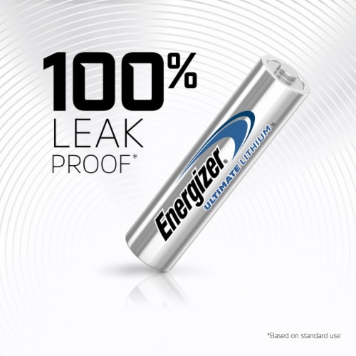 Energizer Ultimate Lithium AAA Batteries - 8 Pack Perspective: bottom