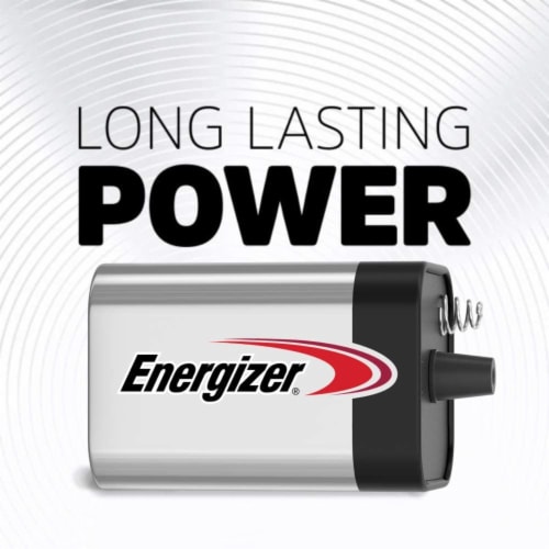 Energizer Max 6V Battery Perspective: bottom