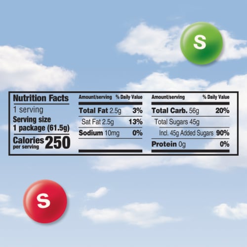 Skittles Original Chewy Candy Full Size Bag Perspective: bottom