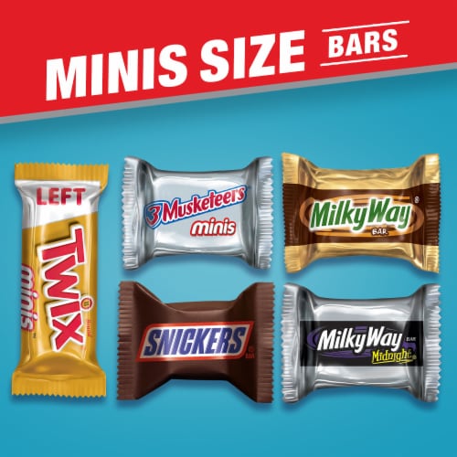 Mars SNICKERS TWIX MILKY WAY 3 MUSKETEERS Variety Pack Chocolate