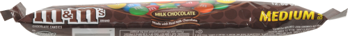 M&M's Milk Chocolate Candies Perspective: bottom