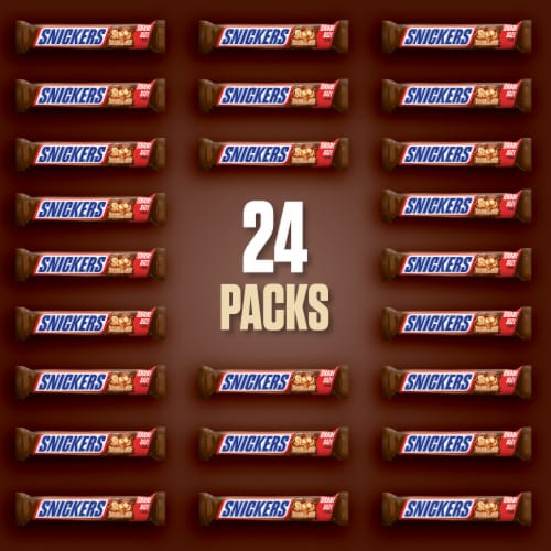 Snickers Full Size Chocolate Candy Bar - 1.86 oz Bar 5 Pack - Fresh Free  Ship