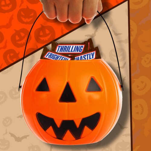 Snickers Fun Size Halloween Chocolate Bars Perspective: bottom