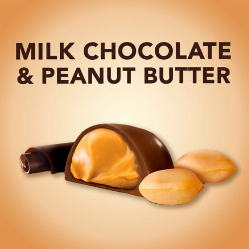 Dove® Milk Chocolate Peanut Butter Candy Easter Eggs Perspective: bottom