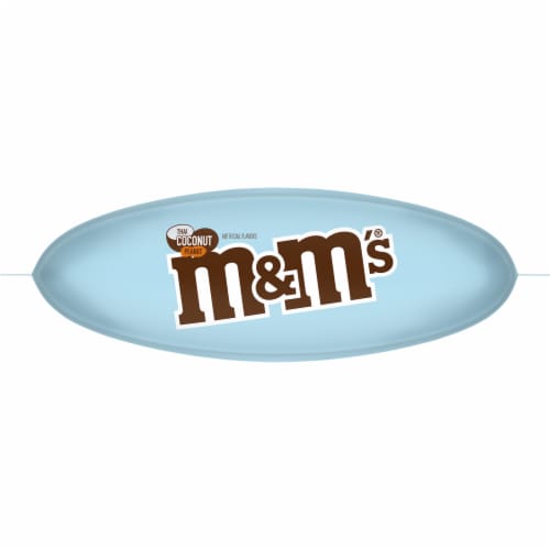 M&M's Thai Coconut Peanut Chocolate Candies Perspective: bottom