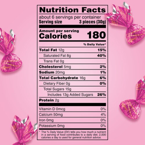 Dove Truffles Valentine's Day Milk Chocolate Candy Gift Tin Perspective: bottom