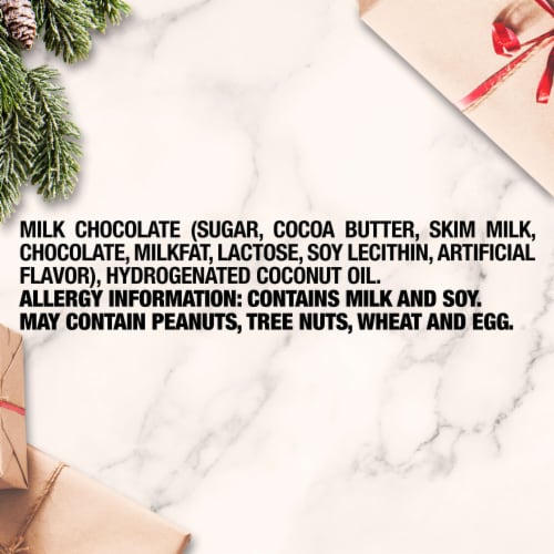 Dove Milk Chocolate Truffles Holiday Candy Gift Tin Perspective: bottom