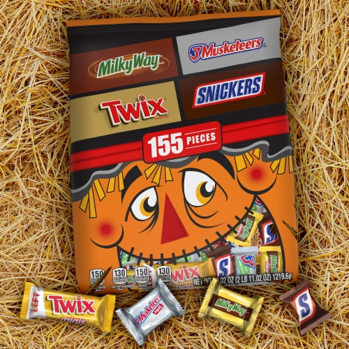 Mars Chocolate Halloween Candy Variety Bag Perspective: bottom