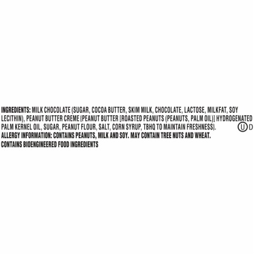 DOVE Milk Chocolate Peanut Butter Reindeer Christmas Candy Bar Pack Perspective: bottom