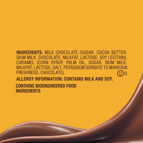 Dove Promises Milk Chocolate & Caramel Candy Bag Perspective: bottom