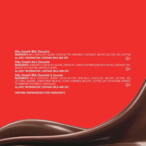 Dove Promises Milk Chocolate Dark Chocolate and Milk Chocolate Caramel Assorted Candy Large Bag Perspective: bottom