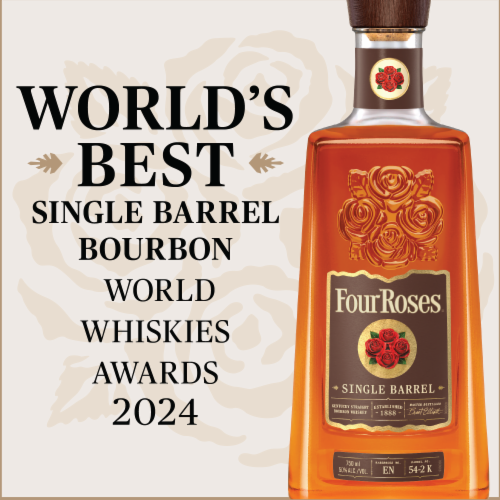 Four Roses Single Barrel OBSV Bourbon, 100 Proof Perspective: bottom